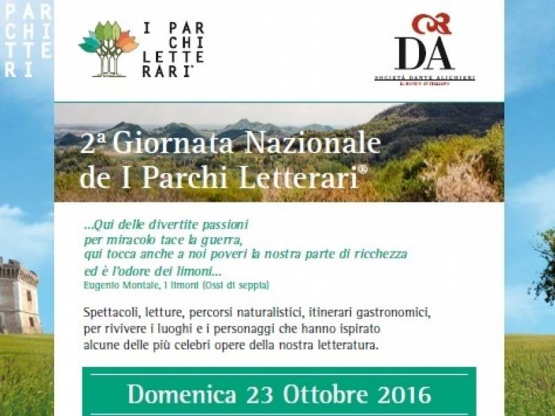 Parco: II° Giornata de I Parchi Letterari  