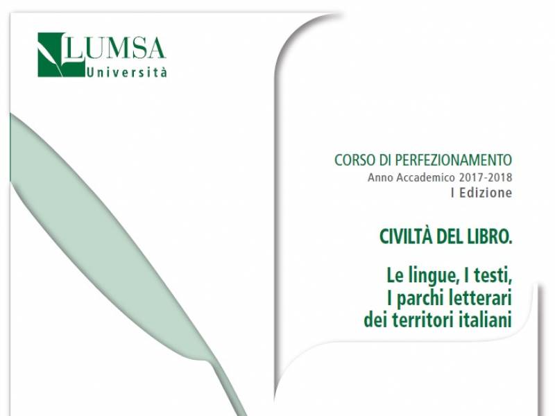 Parco:  Civiltà del libro. Le lingue, i testi, i Parchi Letterari dei territori italiani