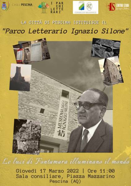 Parco:  La Città di Pescina istituisce il  Parco Letterario Ignazio Silone