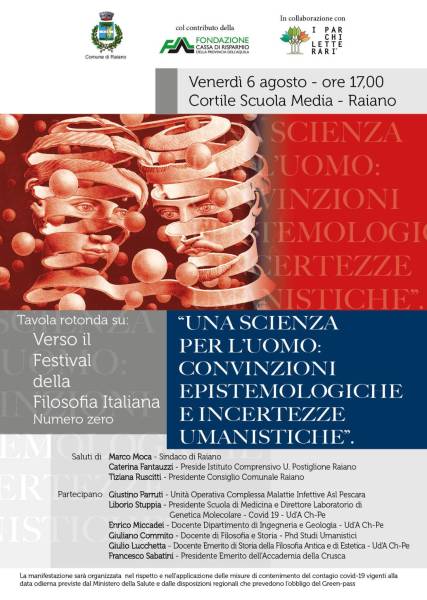 Parco: Una scienza per l’uomo: convinzioni epistemologiche e incertezze umanistiche