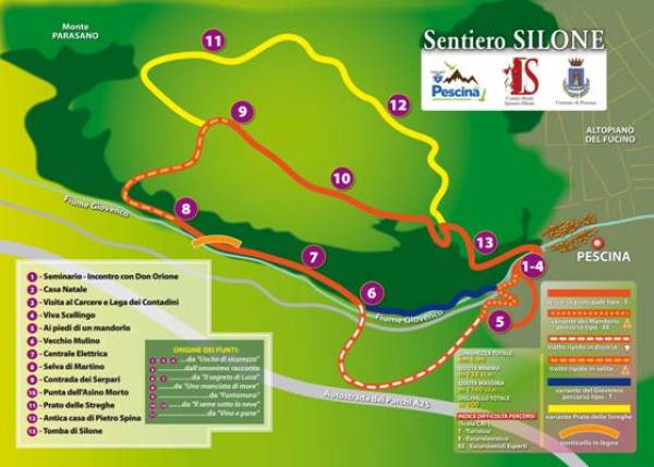 Parco: Sentiero Silone