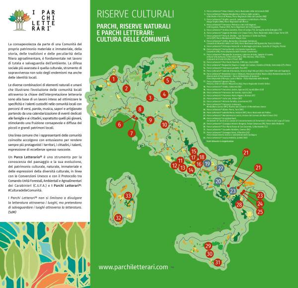 Parco: Riserve, Parchi naturali e 彩票联盟123赛车赛车官方网站: Cultura delle Comunità