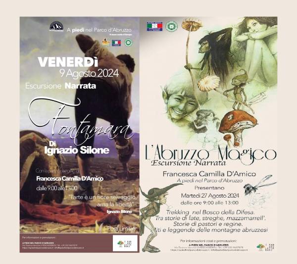 Parco: A piedi nel Parco d'Abruzzo. Escursioni narrate con Francesca Camilla D'Amico