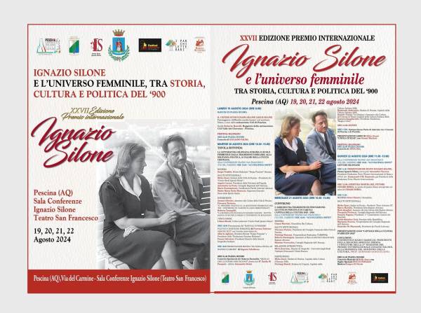 Parco: XXVII ed. Premio Internazionale Ignazio Silone 