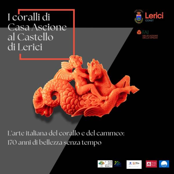 Parco: I coralli di Casa Ascione al Castello di Lerici