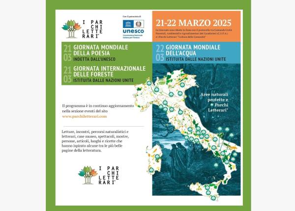 Parco: Giornate della Poesia, delle Foreste e dell'Acqua nei Parchi Letterari