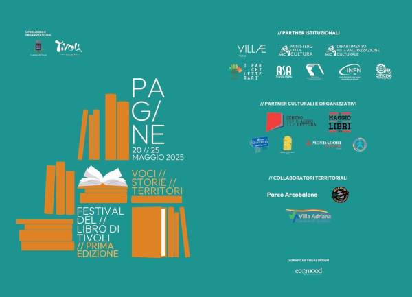 Parco: Festival del Libro di Tivoli  Pagine. Voci, storie, territori