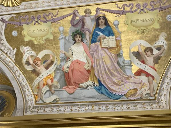 Parco: Sala di lettura dell’Accademia dei Lincei. 