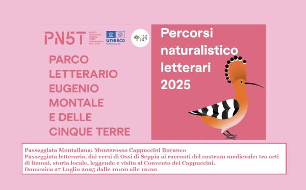 Parco: Passeggiata Montaliana: Monterosso - Cappuccini - Buranco