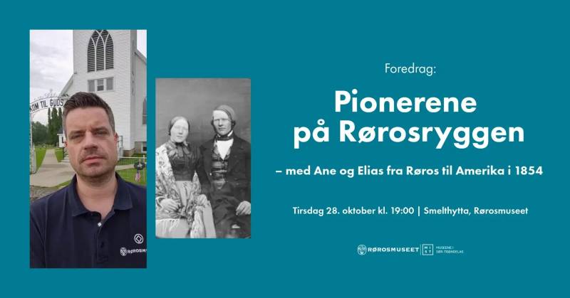 Foto: I pionieri a Rørosryggen – con Ane ed Elias da Røros all'America nel 1854