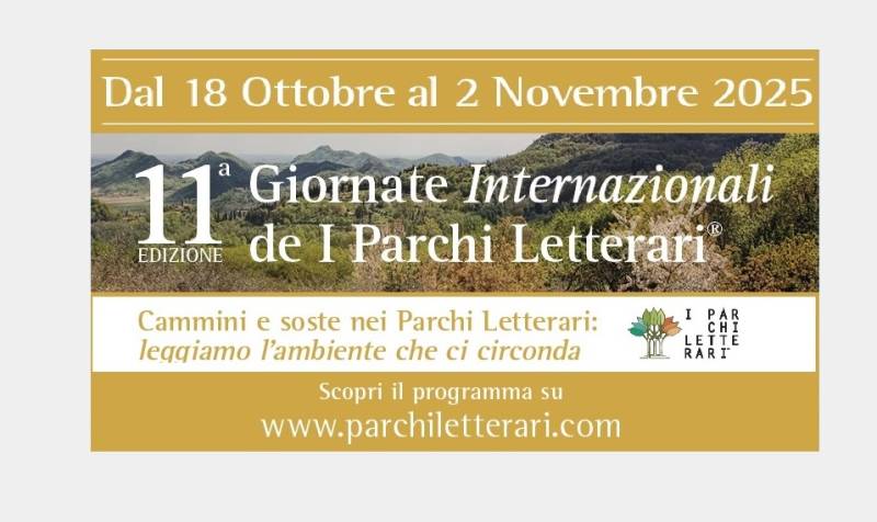 Parco: Giornate Internazionali de I Parchi Letterari 2025 