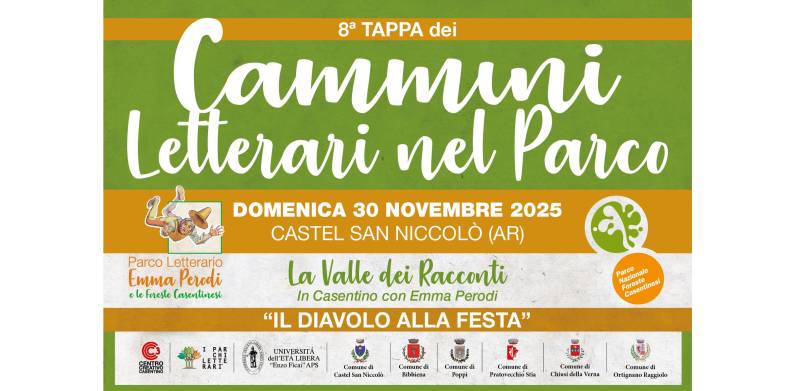 Parco: Il Diavolo alla festa. 8° tappa dei Cammini Letterari nel Parco