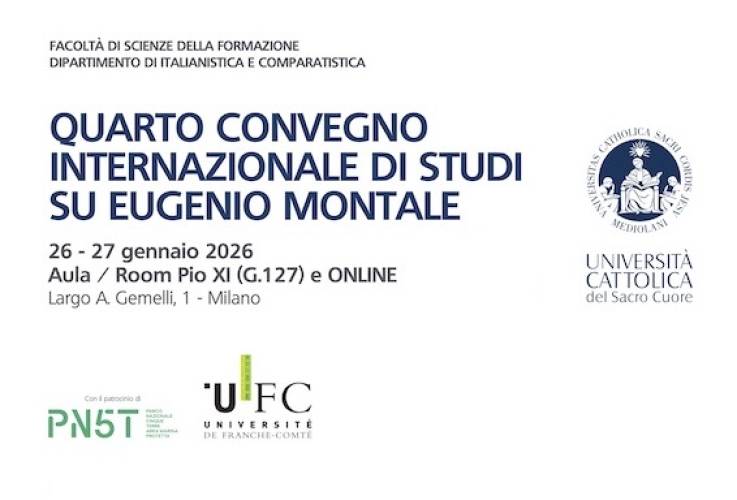 IV Convegno internazionale biennale di Studi su Eugenio Montale